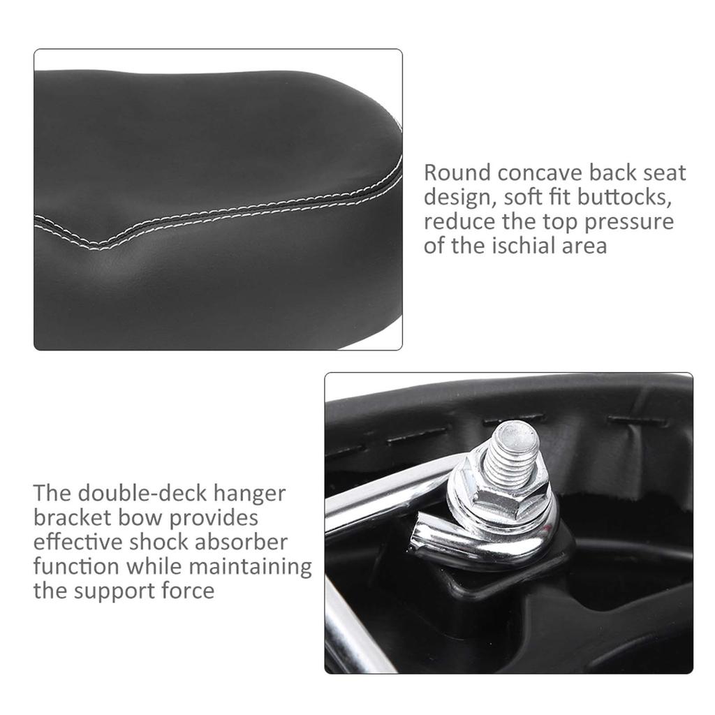 Universal Woman Widen No Nasal Bike Seat Saddle Replacement Cycling Accessory for Mountain Road