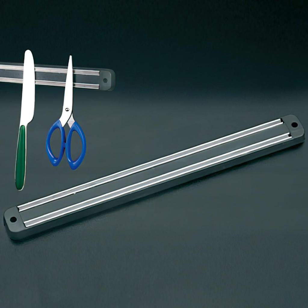 barra de colgar cuchillos magnetica 33cm