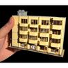 1:150 DIY Архитектура Строительство Модель Пластиковый Миниатюрный Дом Офис для Масштаба N Городской Пейзаж/Ландшафт/Декорация 1 набор