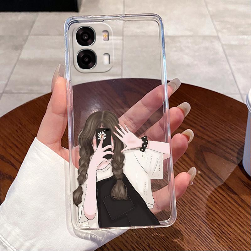 Чехол для телефона с узором 'Лесная Аврора' для OPPO A6 4G 5G/A6T Pro 4G/A6S 4G 5G/K14, прозрачный мягкий TPU, противоударный, парный