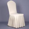 Hotel Style Chair Cover Oxford Skirt Chair Cover Quick And Secure Fit