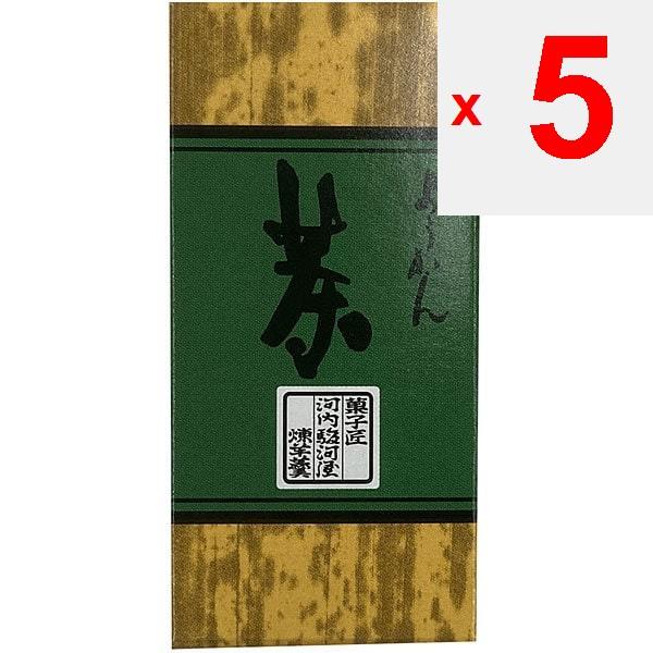 Kawachi Surugaya Мини Ёкан (коричневый) 1 шт. Вагаси