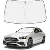 Proadsy Front Windshield Sunshade Foldable Sunshade,Custom Fit 2015-2021 Mercedes Benz C Level W205 C250 C300 C400 Accessories 2024 Upgrade