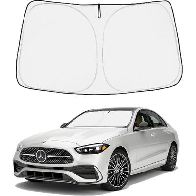 Складной солнцезащитный козырек Proadsy на лобовое стекло, подходит для Mercedes Benz C Level W205 C250 C300 C400 2015-2021 годов, аксессуары, обновление 2024 года