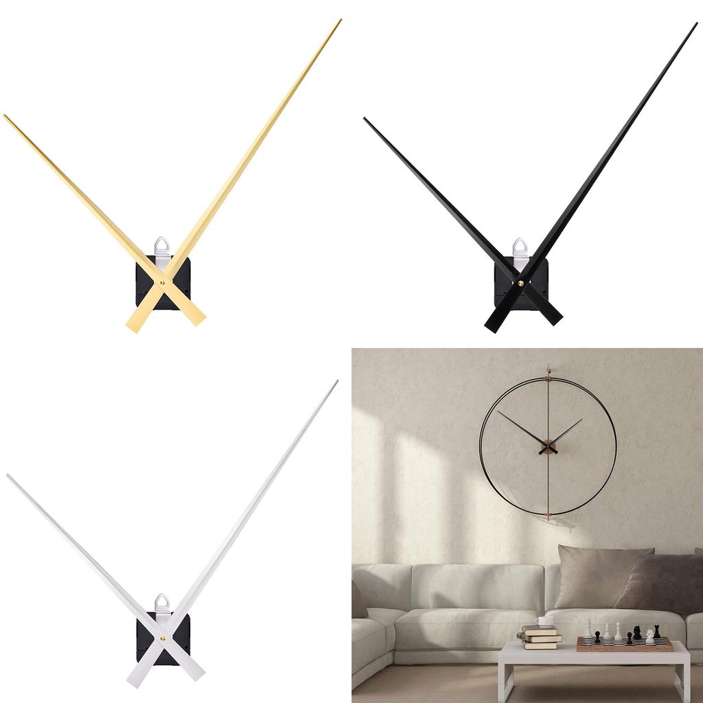 Ремонт бытовых кварцевых часов, часовая, минутная, секундная стрелка для самостоятельного ремонта бесшумных больших настенных часов, детали часов