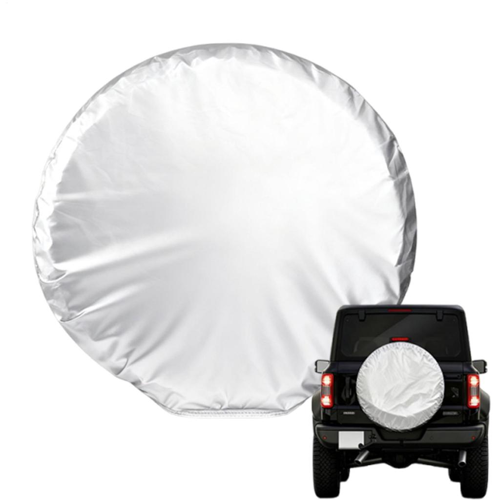 27-31 дюймов Чехол для запасного колеса автомобиля Уличный Солнцезащитный Водонепроницаемый Чехол для запасного колеса Ветрозащитный Крючок Защитный чехол для запасного колеса автомобиля
