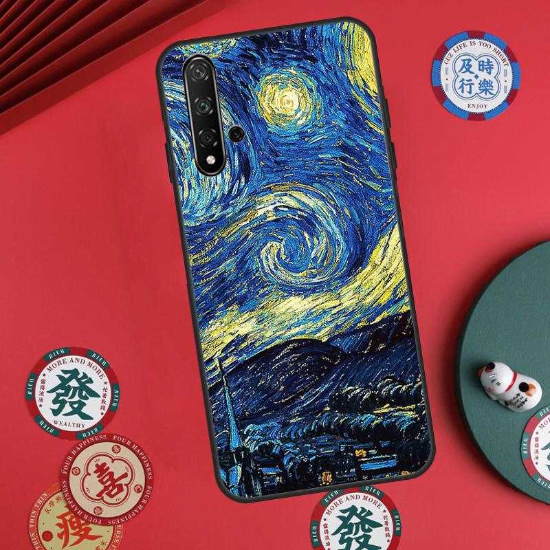 Звездная ночь Климт Поцелуй Для Huawei Nova 5T 10 9 SE 7i 8i 11i 12i Y73 Y90 Y70 Y72 Y61 Y91 P60 Pro P30 P40 Lite Чехол