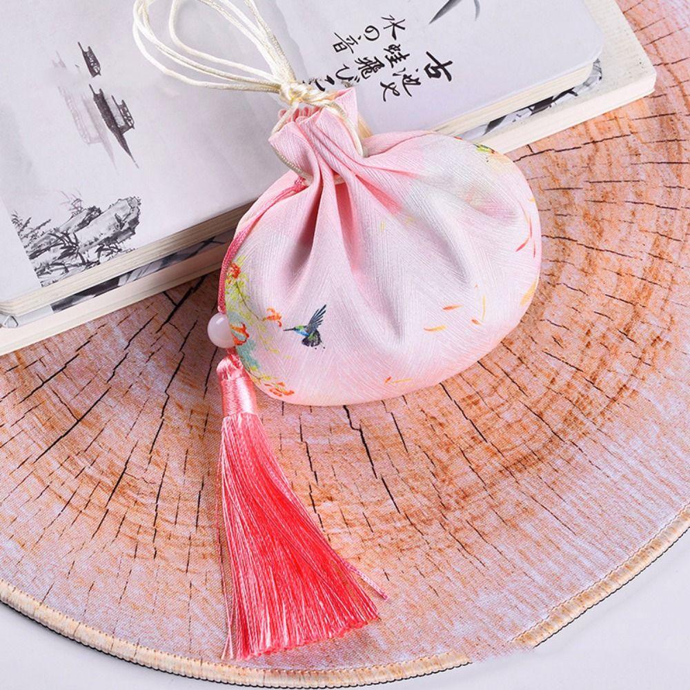 Chinese Style Zongzi Sachet Printing Women Jewelry Bag Zongzi Car Pendant Empty Sachet  Gifts