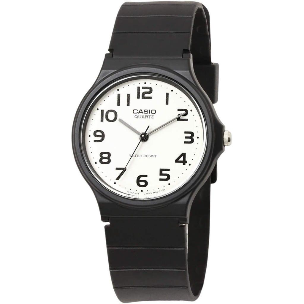 Наручные кварцевые часы Casio MQ-24-7B2L Белые Черные