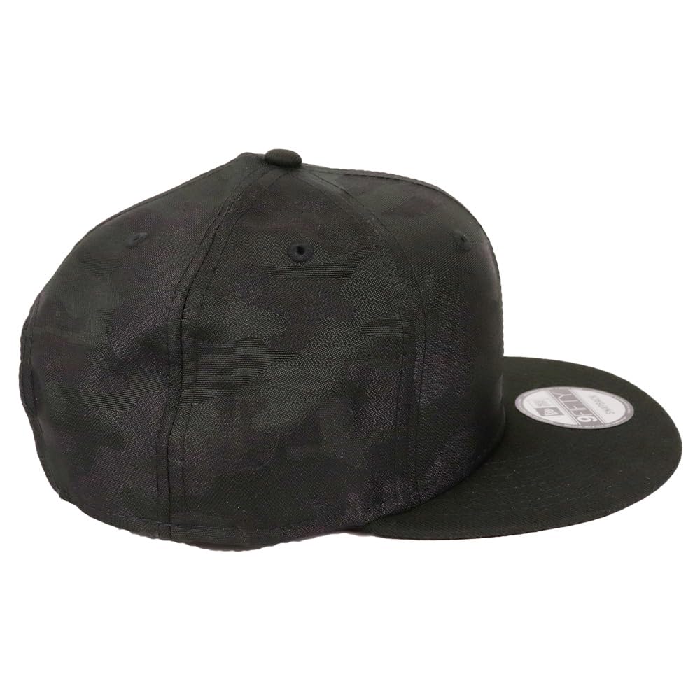 Мужская бейсболка New Era Plain Camouflage 9FIFTY New Era Hat Snapback, черная [Товар]
