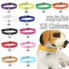XS/S/M Safety With Bell Kitten Cat Collar Puppy Neck Strap Dog Necklace Pet Accssories