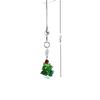 Cute Christmas Mobile Phone Straps  Bead Christmas Tree Keychain Lanyard Bag Pendant Decoration   Year Gift