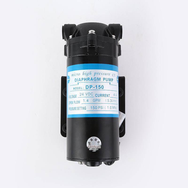 DP-150 Miniature Diaphragm Booster Pump 24V High-Pressure, Heat-Resistant Up to 60℃