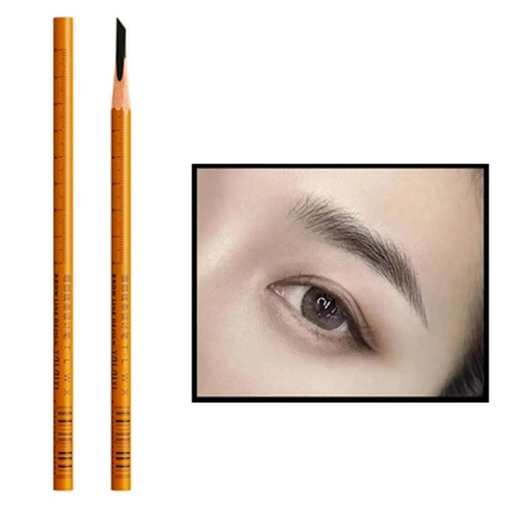 Карандаш для дизайна бровей, ручка для позиционирования, татуировка, полуперманентный макияж, водостойкая ручка против пота, ручка для формирования линии бровей