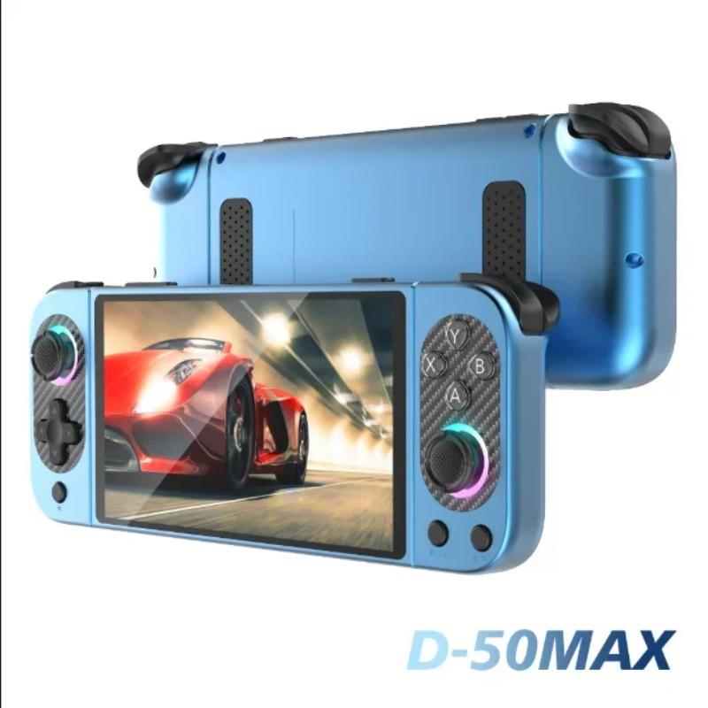 D50MAX Ручная игровая консоль Классическая портативная Android Двойная система RGB-подсветка Ретро-консоль Эргономичный аксессуар PC-геймер