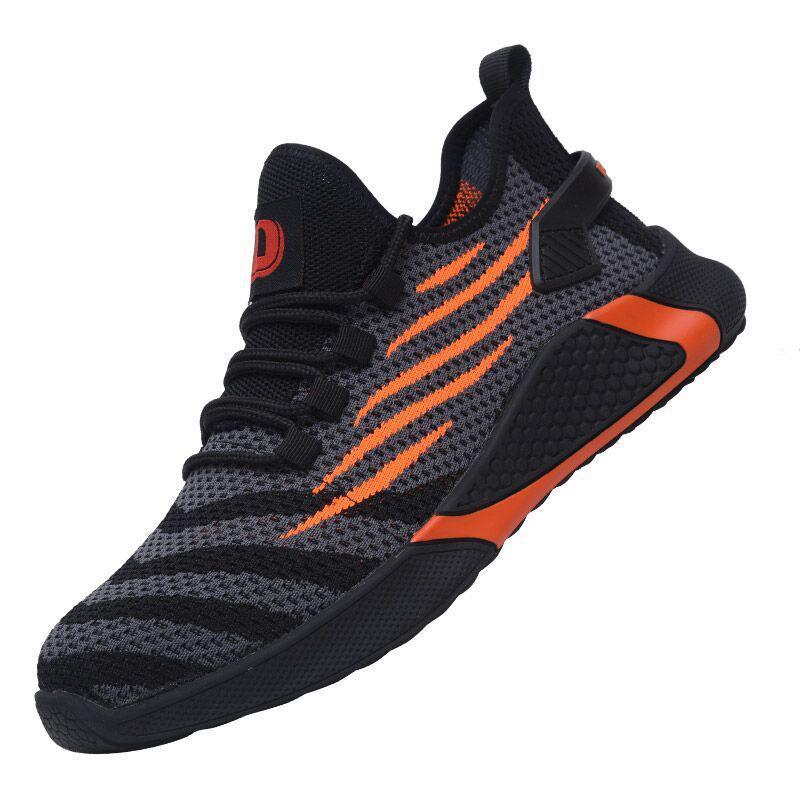 Breathable Steel Toe Safety Shoes - Anti-Smash, Anti-Puncture, Soft Sole, Comfortable Work Shoes for Men