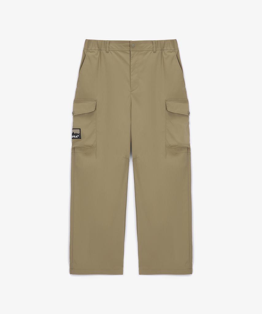 SUPRA Широкие плетеные брюки Pocket (бежевый)