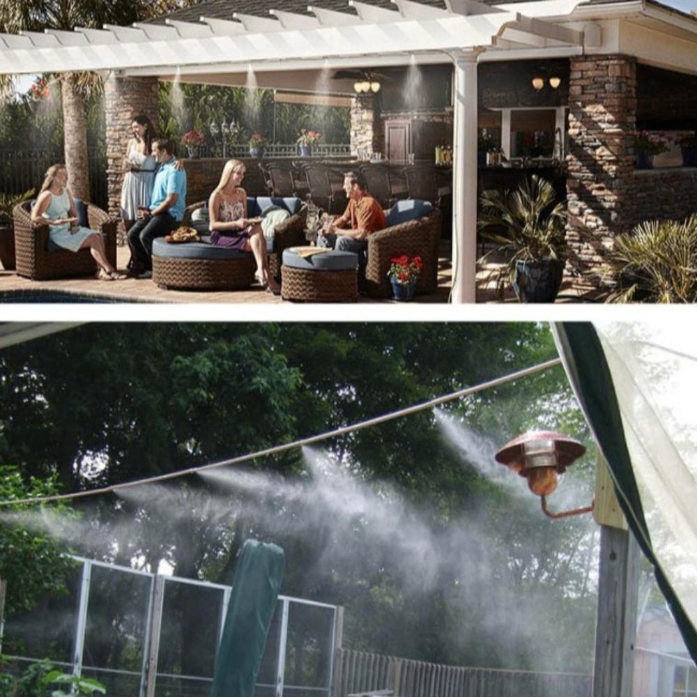 10 шт. садовый разбрызгиватель низкого давления, шланговый фитинг с одним отверстием, новая насадка для распылителя