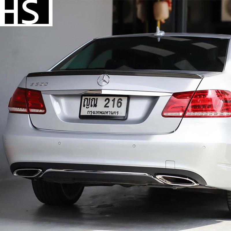 10-16 Mercedes-Benz E-Class W212 AMG Style Carbon Fiber Rear Wing Spoiler