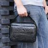 Сумка через плечо Мужская Кожаная Повседневная Маленькая Наплечная Корейская Версия Модная Высококлассное Ощущение Верхний Слой Коровья Кожа