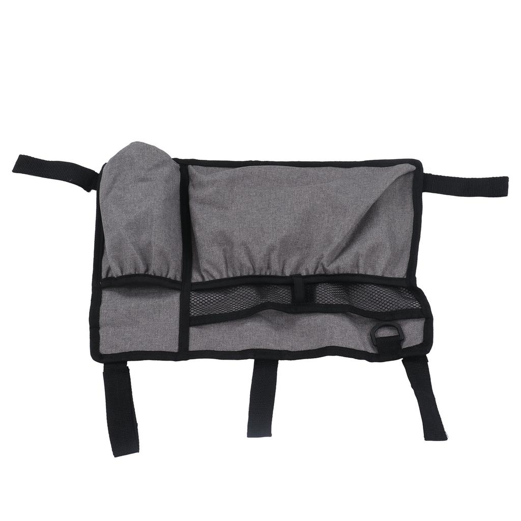 Multi Pocket Oxford Cloth Walker Storage Bag Wheelchair Side Hanging Storage Bag Walker Basket Bag
