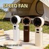 Portable Handheld Mini Fan: USB Rechargeable, Foldable, High-Speed Turbine for Office and Outdoor Use