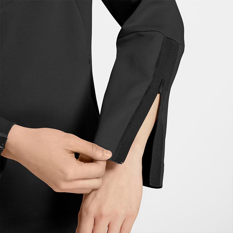 Nike Спортивная одежда Tech Fleece Zip-Up Jacket Женские куртки Черный CW4297-010