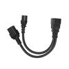 Кабель питания IEC320 C19 IEC320 C13 - IEC320 C20 Профессиональный стандартный Y-образный разветвитель для компьютера