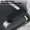 2Pcs Office Chair Arm Pad with Adjustable Straps Memory Foam Desk Gaming Chair Arm Rest Cover Multi-purpose Elbow Support Cushion Pillow