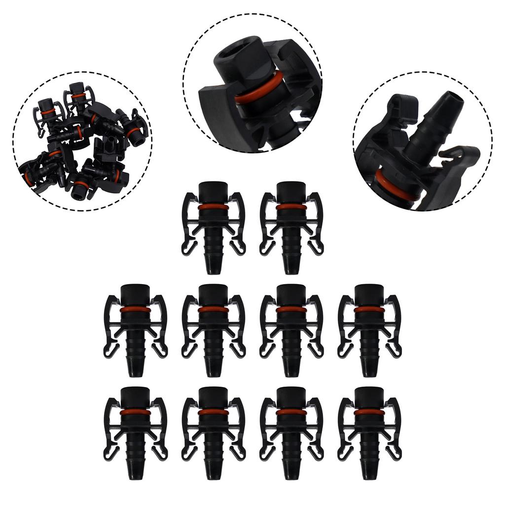 Автомобильный соединитель для водяного шланга, автоматический соединитель для резервуара с водой, автоматическое техническое обслуживание, простота установки, устойчивость к высоким температурам