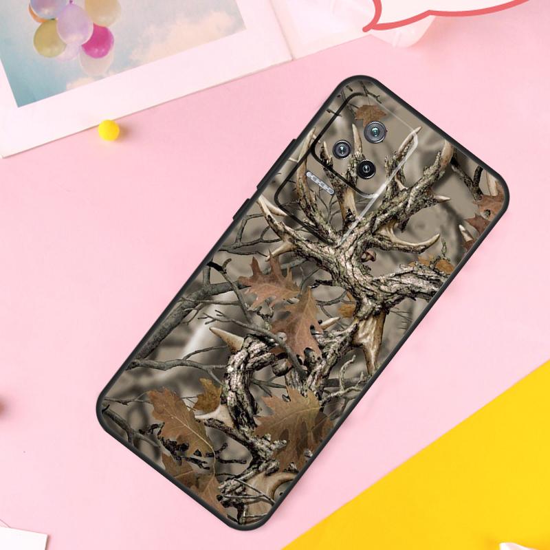Hunting Camo Case For POCO X6 M6 Pro X3 X5 F3 F5 M5s Xiaomi 14 13 Ultra 12 Lite 11T 12T 13T Pro Cover