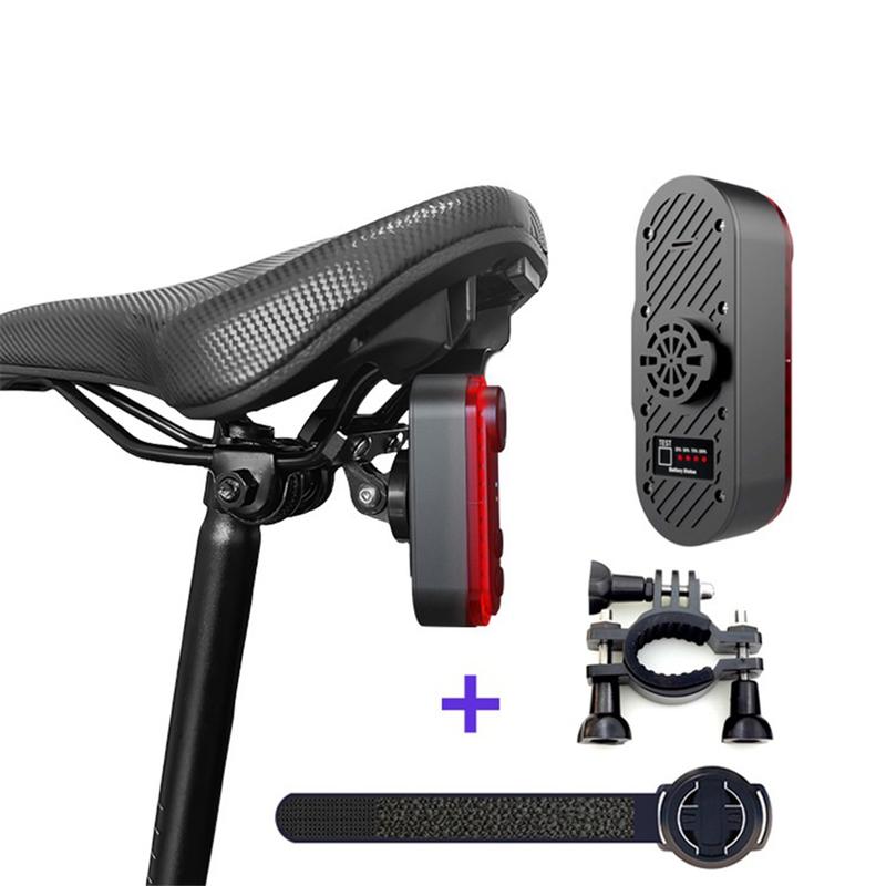 New Bicycle Rear Light with Integrated Camera,3500mAh, 5-7H Continuous Recording, Safety Gear for Road and Urban Cyclists