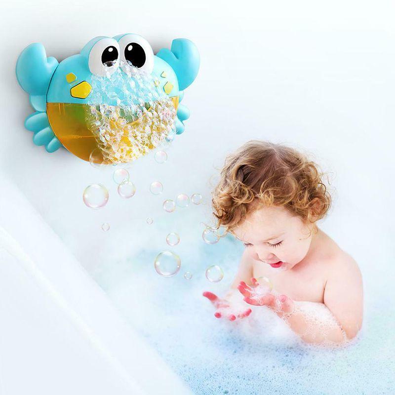 Premium Quality Crab Bubble Maker And Music Toy For Baby Bath Time Entertainment