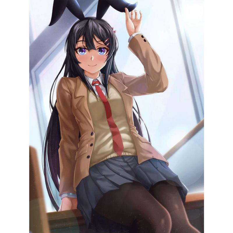 8 шт./6 шт. полные комплекты аниме косплей костюм негодяй молодой кролик девочка школьная сестра Азусакава Сакита Cos Сакурадзима Май одежда для косплея