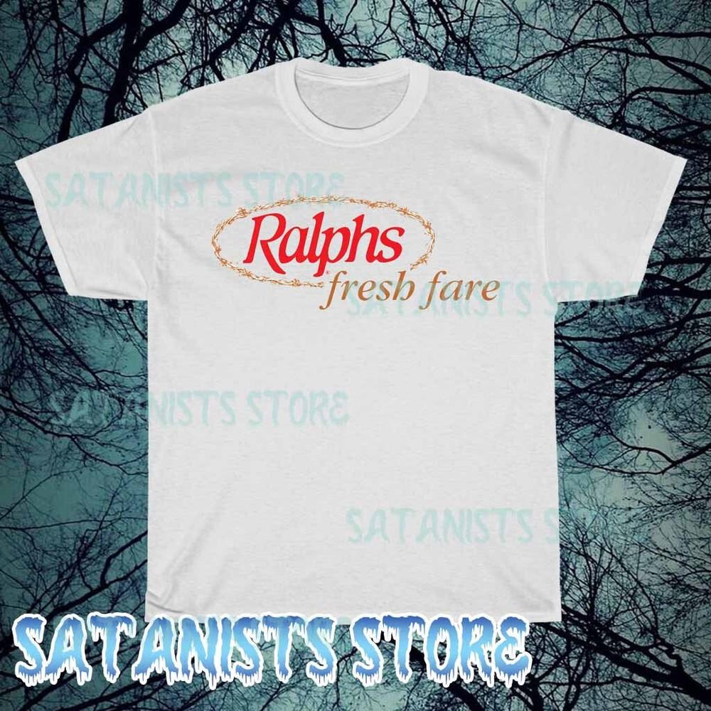 Новая футболка с логотипом супермаркета RALPHS, забавная, размеры от S до 5XL
