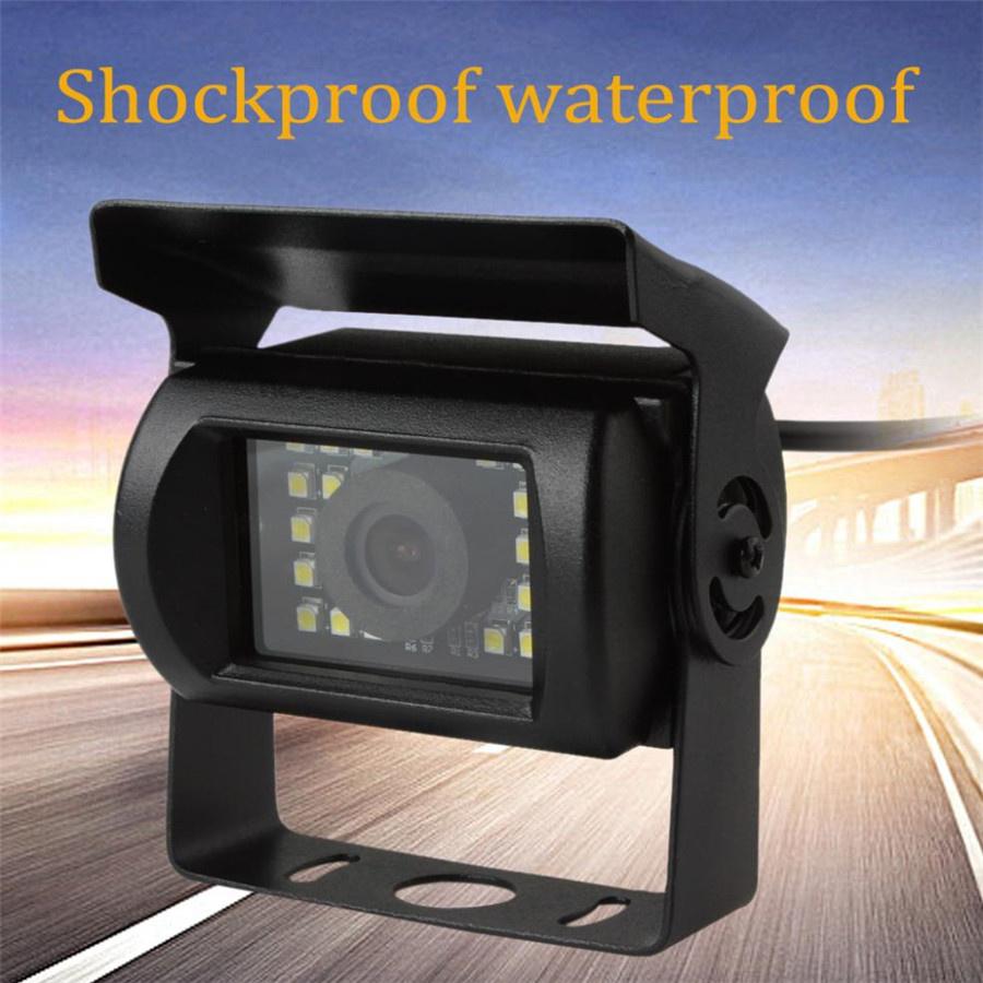 1X 24 LED 170Degree Bus Car Rear Camera Waterproof Adjustment IP67
