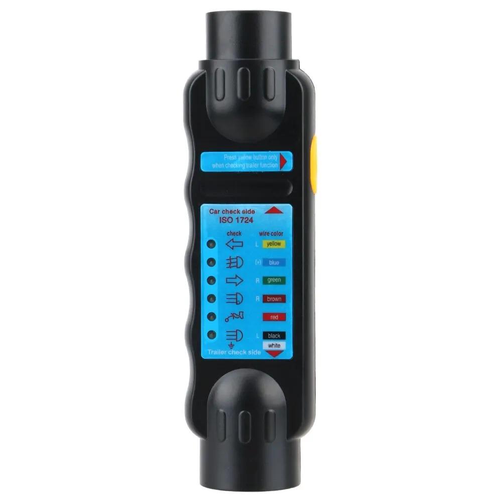 12V 7Pin Car Towing Light Tester Universal Caravan Towing Test Accessories