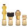 Быстроразъемный разъем для мойки высокого давления 1/4 дюйма для пистолета-распылителя, байонетный адаптер для насадки, быстроразъемный разъем 1/4 дюйма для Karcher