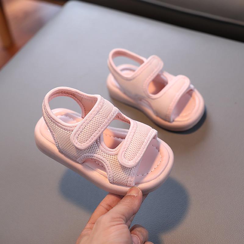 Kids' Soft Bottom Sandals: Boys' Beach Shoes & Girls' Mesh Colorful Sandals - Summer 2022. One Piece Delivery.