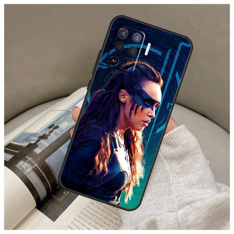 The 100 TV Show Heda Lexa Case For Oppo A74 A94 A54 A18 A38 A58 A78 A98 A80 A60 A40 A96 A76 A16 A15 A17 A57 A77 A5 Pro