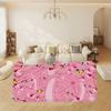 Cartoon P-Pink P-Panther Floor Mat Cheaper Anti-slip Modern Living Room Balcony Printed Bedside Mats