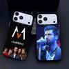 M-Maroon 5 Группа A-Адам Левин Чехол для телефона Для iPhone17, 16,15,14,13,12 Pro Max Черный Конфетный Матовый Ударопрочный Чехол