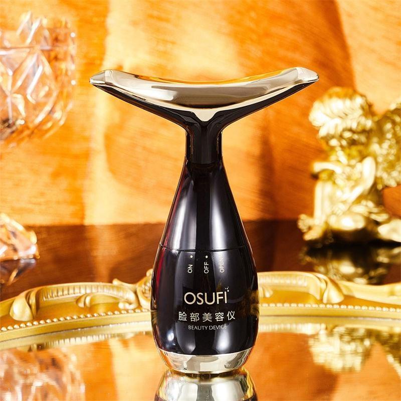 Массажер для лица, шеи, косметическое устройство, электрический V-образный интродьюсер, укрепляющий, омоложение, против морщин, тонкий двойной подбородок, уход за кожей, массаж лица