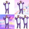 Unicorn Pajama Onesie For Women With Thick Polyester Fabric For Cozy Home Wear