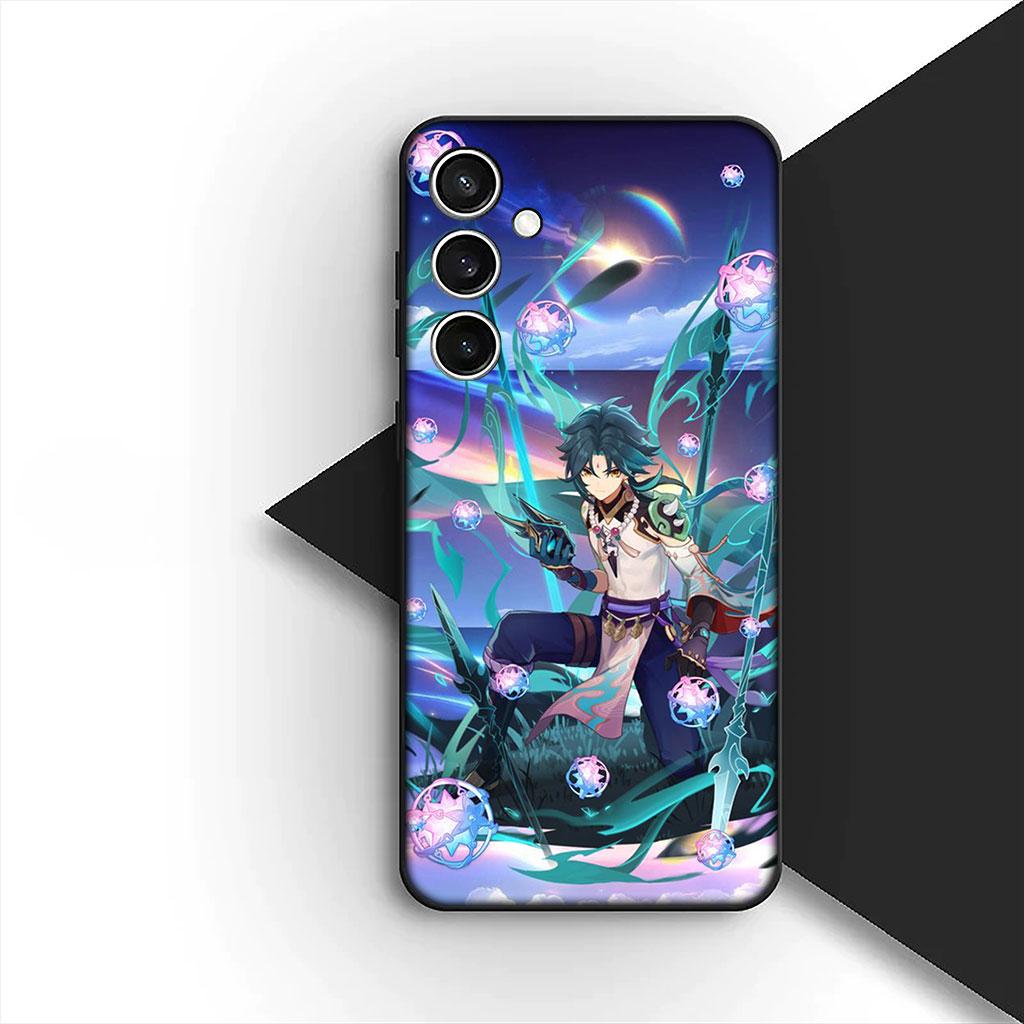Genshin Venti Impact Xiao Keqing Phone Cover Soft Case for Xiaomi Redmi 15 15C A4 A5 9A 9C NFC Note 9 8 9T 5G Casing