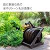 Takagi Hose Hose Reel Tough Brown 50m Brown Stylish Large Flow R550TBR