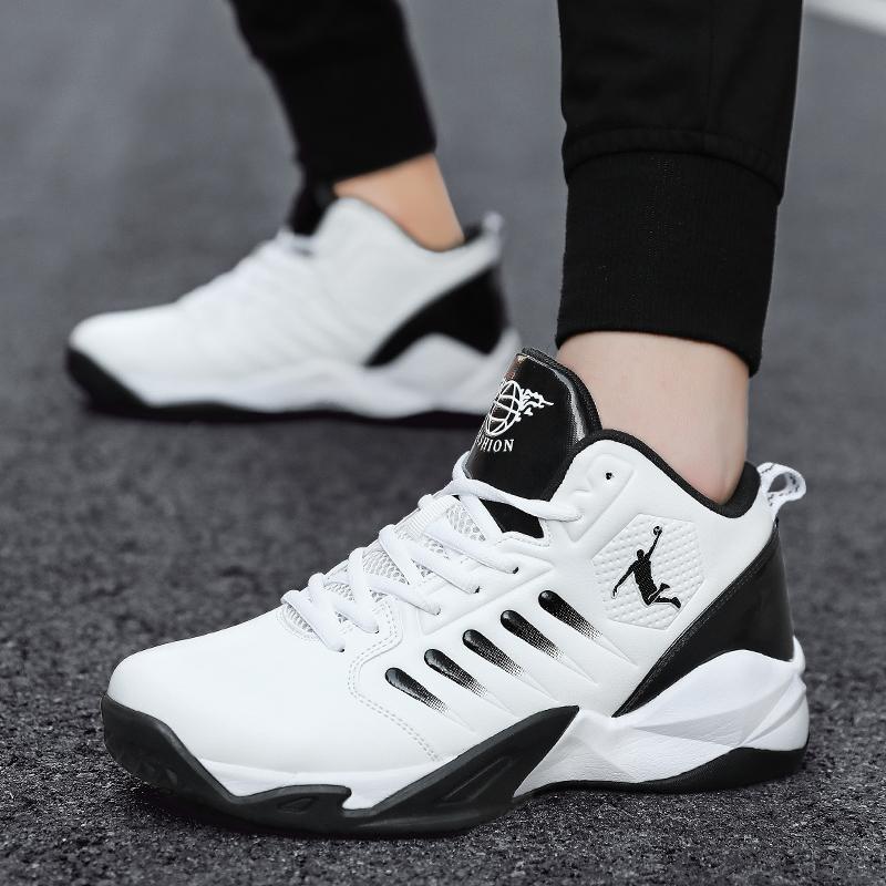 Новые высокие баскетбольные кроссовки мужские уличные кроссовки унисекс парная обувь 36-45