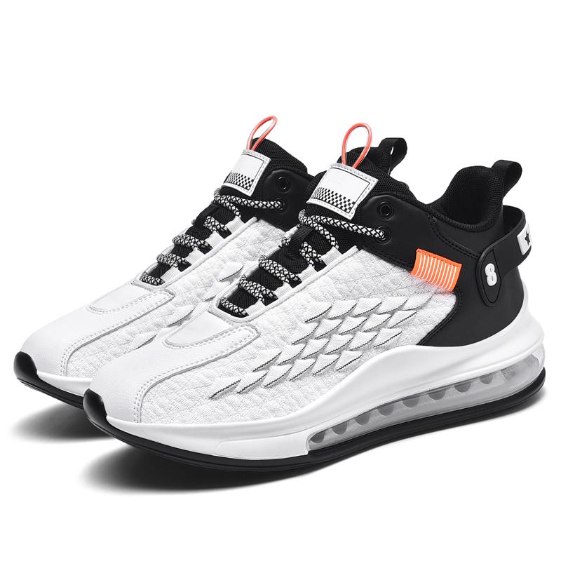 Мужская летающая тканая спортивная обувь на воздушной подушке, дышащая повседневная обувь 39-45