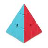 Пластиковый S2 Пирамида Скоростной куб 3x3x3 Треугольный куб-головоломка Волшебный куб-головоломка Игрушка