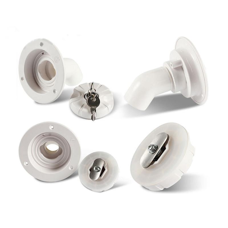 Trailer RV Gravity Water Inlet Fill Dish for Hatch Cover for Tank Filling Port w